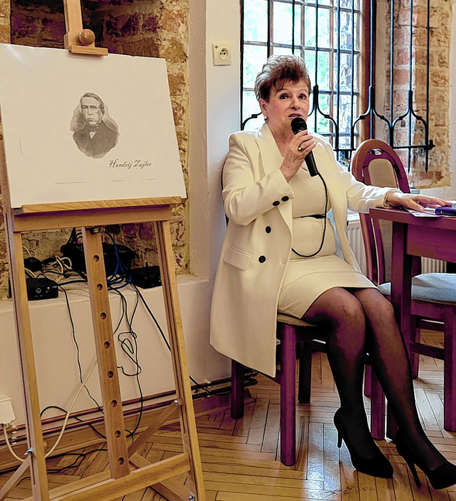 W aprylu jo Muzeum Pogranicza Śląsko-Łużyckiego w Žarowje organizěrował cytanje z Halinu Barań. Foto: <b>Justyna Michniuk</b>