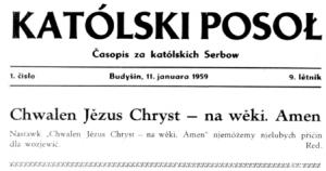 Pokiw na politisku censuru w Katolskim Posole (1959) Reprodukcija: Friedrich Pollack