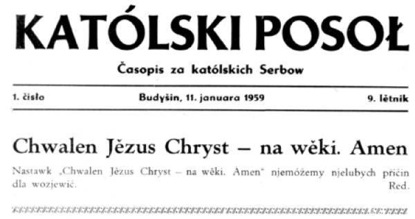 Pokiw na politisku censuru w Katolskim Posole (1959) Reprodukcija: Friedrich Pollack