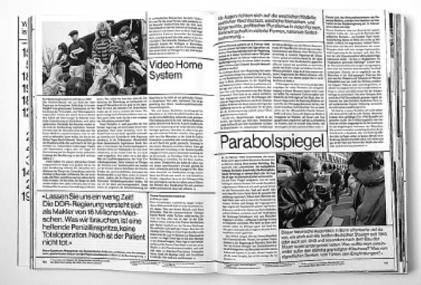 Jan Wenzel: Das Jahr 1990 freilegen. Remontage der Zeit, Spector Books, Lipsk 2019, 592 str. z mnoho wobrazami, softcover, ISBN 978-3-95905-319-8, 36,00 € Reprodukcija: Jürgen Maćij (2)