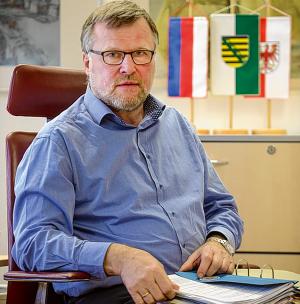 Marko Kowar je předsyda přihotowanskeho wuběrka folklorneho festiwala »Łužica«. Foto: Maćij Bulank