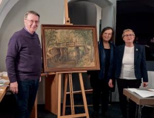 Pśepodaśe mólby górnoserbskego wuměłca Horsta Šlosarja. Foto: J.-F. Ketlicojc