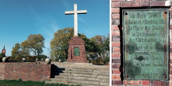 Město Usedom, how jo Otto von Bamberg, znaty ako »pósoł Pomorskeje«, w lěśe 1128 Słowjanow dupił za cas drugeje misije kśesćijanizacije. Fota: Justyna Michniuk