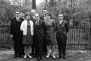 Sobuźěłaśerje wótrěda Stawizny w maju 1971 Foto: SKA