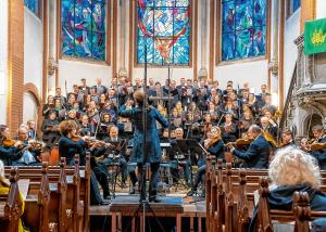 Předstajenje oratorija »Israelowa zrudoba a tróšt« loni w Budyskej Marije Marćinej cyrkwi&amp;nbsp;&amp;nbsp; Foto: Hanka Šěnec