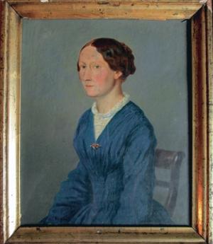 Portret Herty Wićazec. Reprodukcija: Jurij Łušćanski