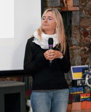 Margit Alexander na konferency w lěśe 2022 Foto: Justyna Michniuk
