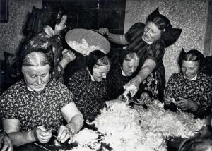 Pjerjodrěće w Bronju (1955) Foto: Kurt Hajna, Serbski kulturny archiw
